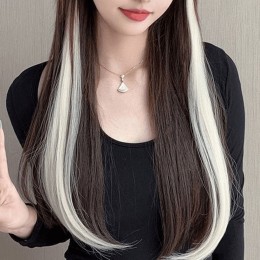 컬러 브릿지 가발 헤어피스 10color LM-0767