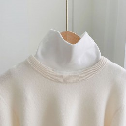 페이크 레이어드 목폴라 넥워머 2color LM-0779