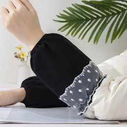 와플 레이스 짧은 사무실 팔토시 3color  LM-0772