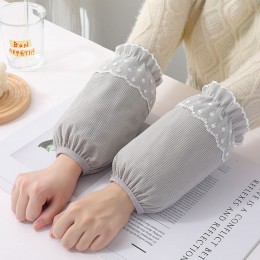 와플 레이스 짧은 사무실 팔토시 3color  LM-0772