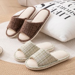 트위드 쿠션 거실 실내화 슬리퍼 5color LM-0815