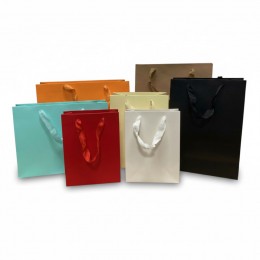 튼튼한 무지 종이가방 쇼핑백 7color LM-0828