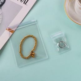 고급 PVC 액세서리 투명 지퍼백 LM-0833