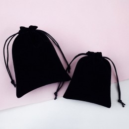 벨벳 스트링 복조리 파우치 2color LM-0834