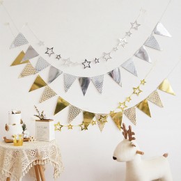 삼각 가랜드 장식 파티용품 4color LM-0838