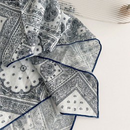 부드러운 패턴 손수건 스카프 6color LM-0846