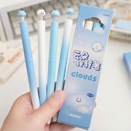 귀여운 구름 젤볼펜 4종 세트 LM-0865