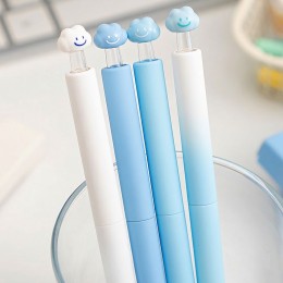 귀여운 구름 젤볼펜 4종 세트 LM-0865