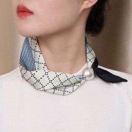 쁘띠 왕진주 자석 미니스카프 4color LM-0879