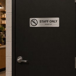 STAFF ONLY 스티커 표지판 안내 LM-0953