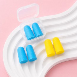 휴대용 소음방지 스펀지 귀마개 2color LM-0967