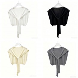 레이어드 페이크 어깨숄 가디건 4color LM-0970