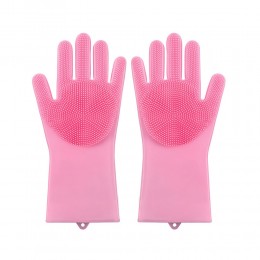 실리콘 수세미 브러쉬 고무장갑 LMCF-0001