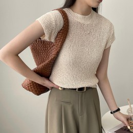 썸머 넷 니트 반팔 쇼츠 MFNC-030035