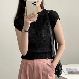 썸머 넷 니트 반팔 쇼츠 MFNC-030035