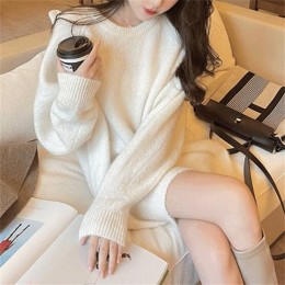 포근 라운드넥 플레인 니트 MFNC-030060