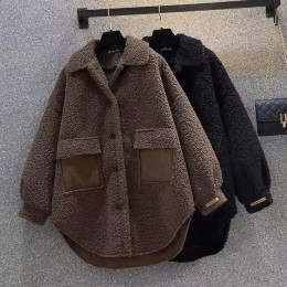 뽀글이 인조양털 여성 자켓 MFNC-030063