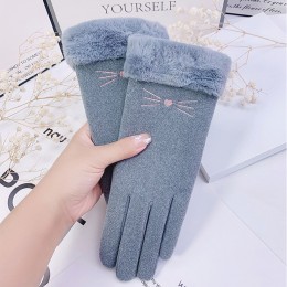 키튼 프린트 러블리 터치스크린 장갑 MFNC-030073