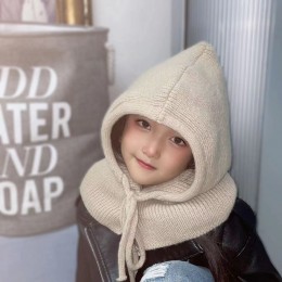 아동용 버튼 후드 방한 바라클라바 워머 MFNC-030080