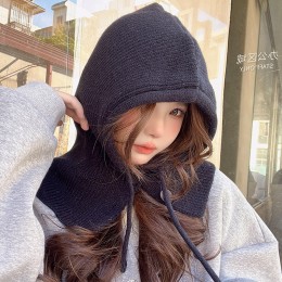 버튼 후드 방한 바라클라바 워머 MFNC-030083