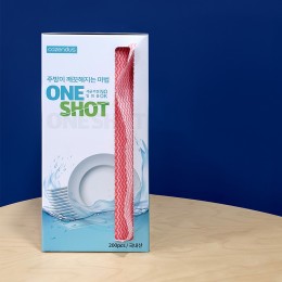 빨아쓰는 부직포 행주 대용량 200매 롤