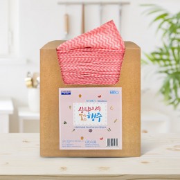 빨아쓰는 부직포 행주  접지 100매