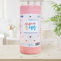 빨아쓰는 행주 부직포행주 100매롤