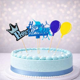 왕자님의 생일 케이크 토퍼