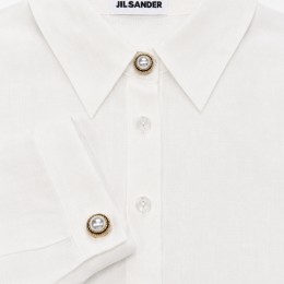 여성단추장식커버-원형진주