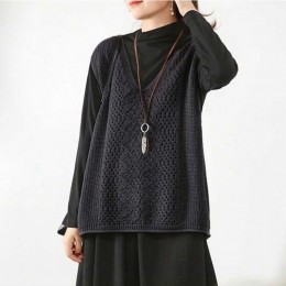 여성니트조끼 베스트 상의