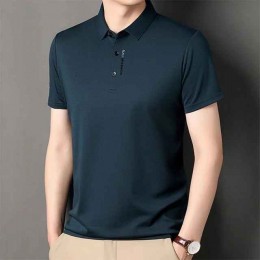 반팔카라티 쿨 골프 웨어 메쉬 기능성