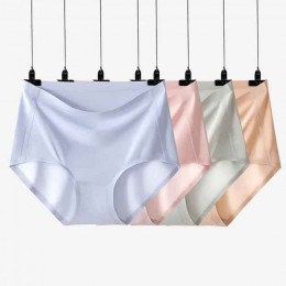 여성팬티 무봉제 노라인 하이웨스트 똥배