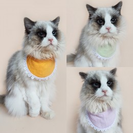 애견 애묘 턱받이 케이프