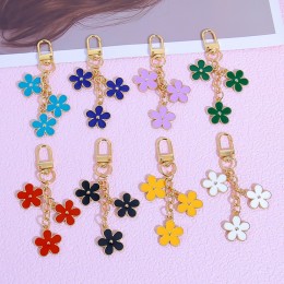 컬러 플라워 키링