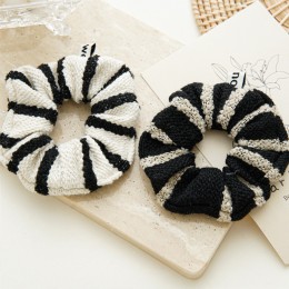 트위드 패브릭 곱창밴드