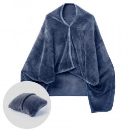 베개 등받이 겸용 똑딱이 무릎담요