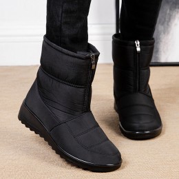 여성 집업 방수 스노우 부츠