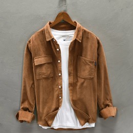 남성 코듀로이 베이직 셔츠