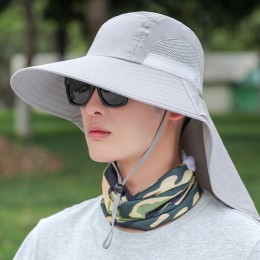 아웃도어 와이드챙 끈조절 등산모자