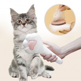 원터치 냥발바닥 슬리커 죽은털 브러쉬