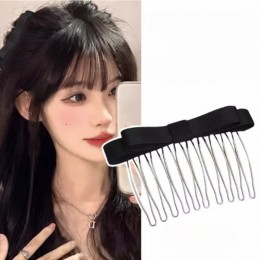 포인트 스타일 리본 빗살핀