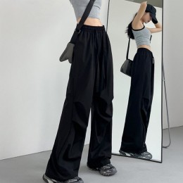 바스락 와이드 스트링 팬츠