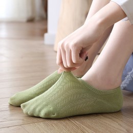 뒷꿈치 실리콘 여성 페이크삭스