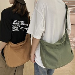 남녀공용 데일리 캔버스 크로스백