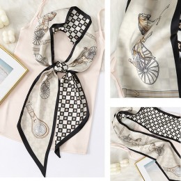 컬러 믹스 앤틱 스카프