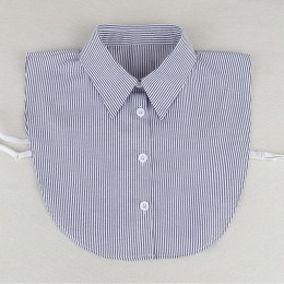 셔츠 스트라이프 페이크 카라