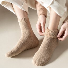 남녀 6컬러 울 니트 양말