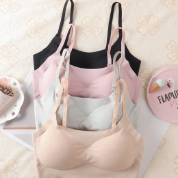 U넥 심리스 베이직 브라