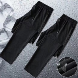 허리밴딩 남자 일자 쿨팬츠