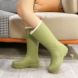 말랑 여성 레인부츠 4컬러 롱장화